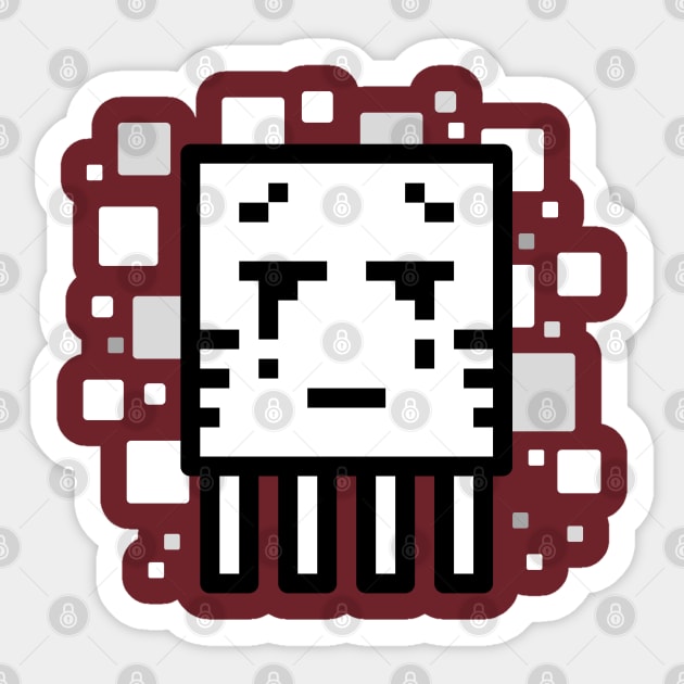 Ghast Sticker by puffstuff